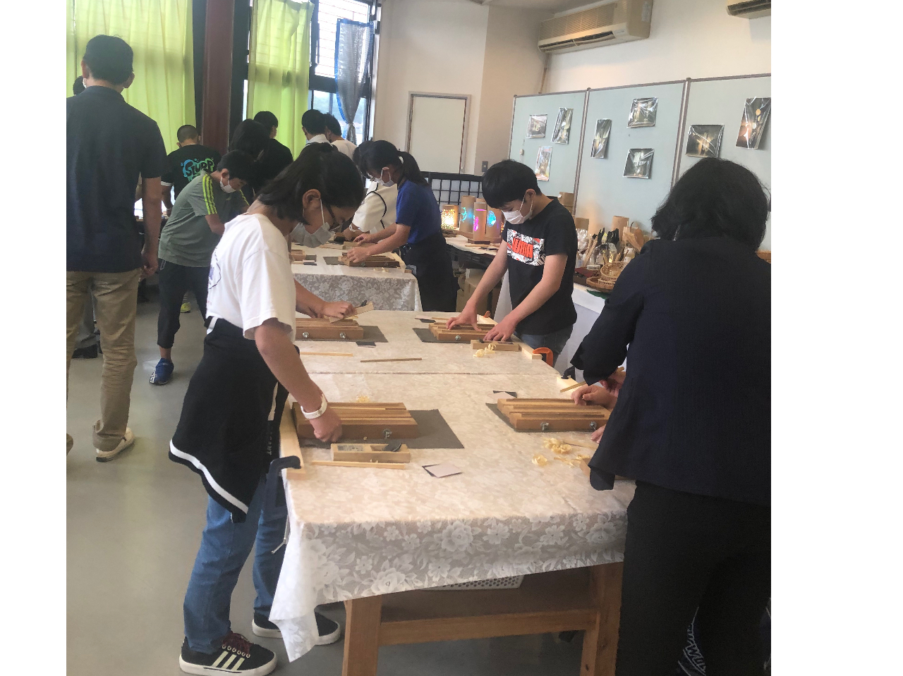 団体様でも体験可能です