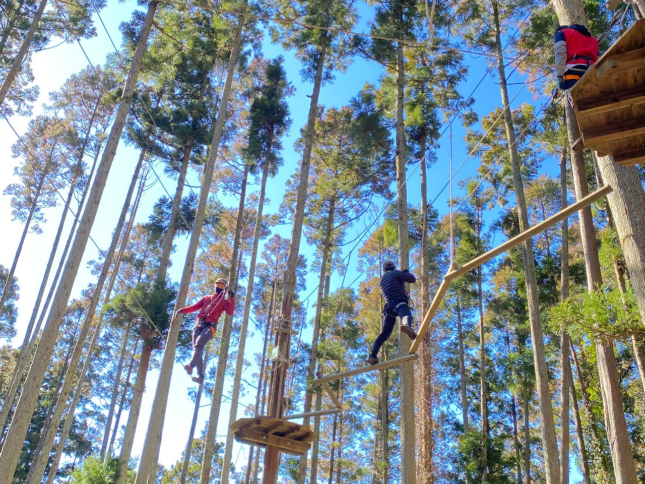 アドベンチャー&ロングジップコース【小学4年生又は身長140cm~】カップル・女...