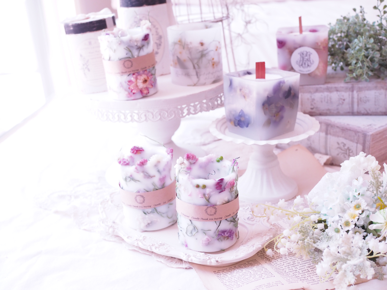 ボタニカルキャンドルランタン