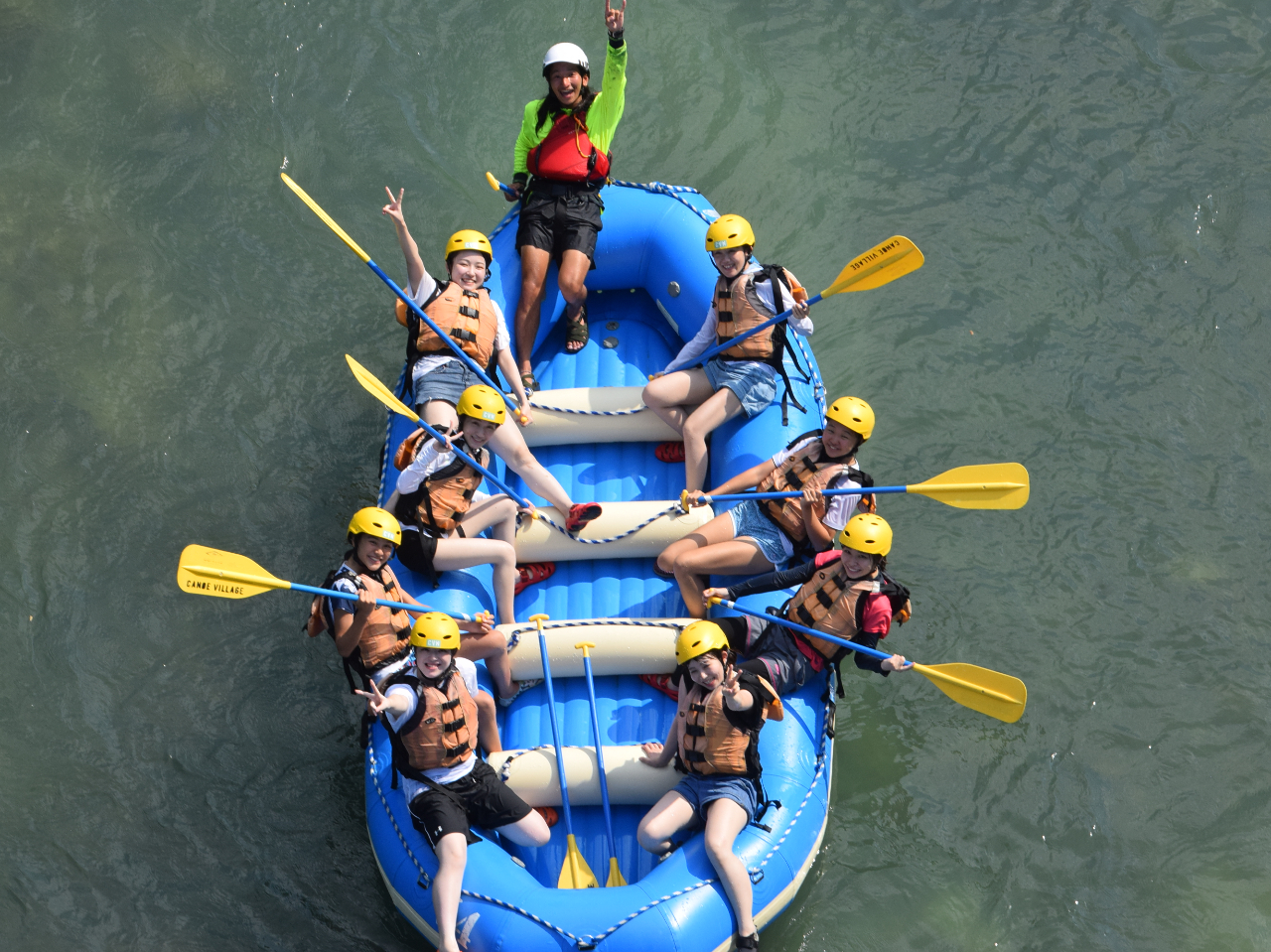 最高の思い出を最高のメンバーで!激流ポイントやゆったり流れるポイントもあり、いろんな場所で楽しめます。