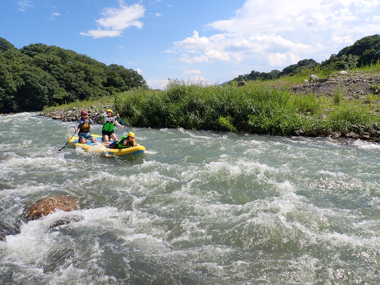 荒川を7km下っていきます!見所満載!!