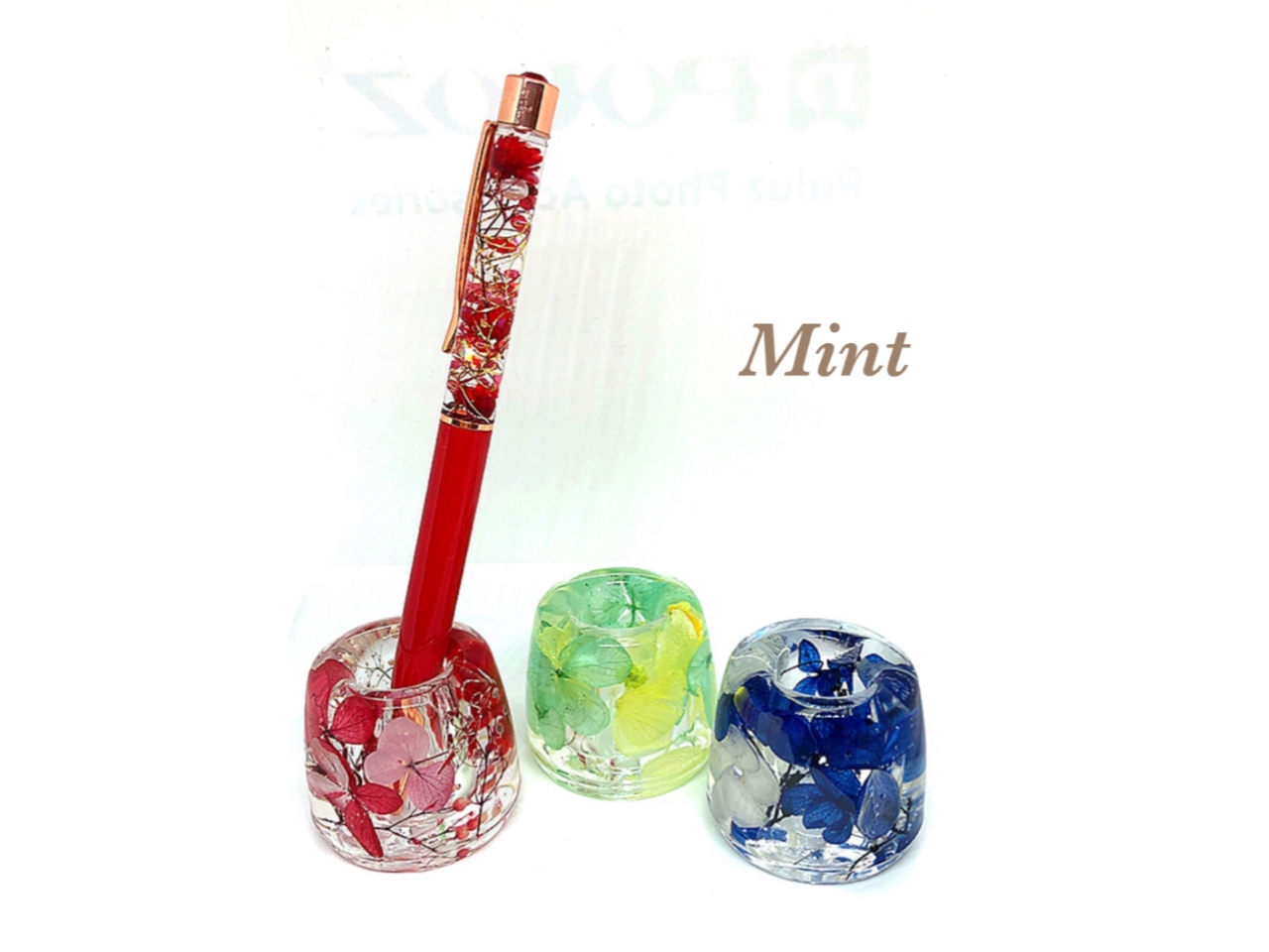 こんなボールペン立てもあります!