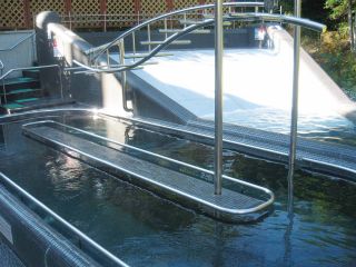 お子様に人気のお湯の流れるスライダー! ※奇数日男性風呂・偶数日女性風呂になります。ご注意ください。