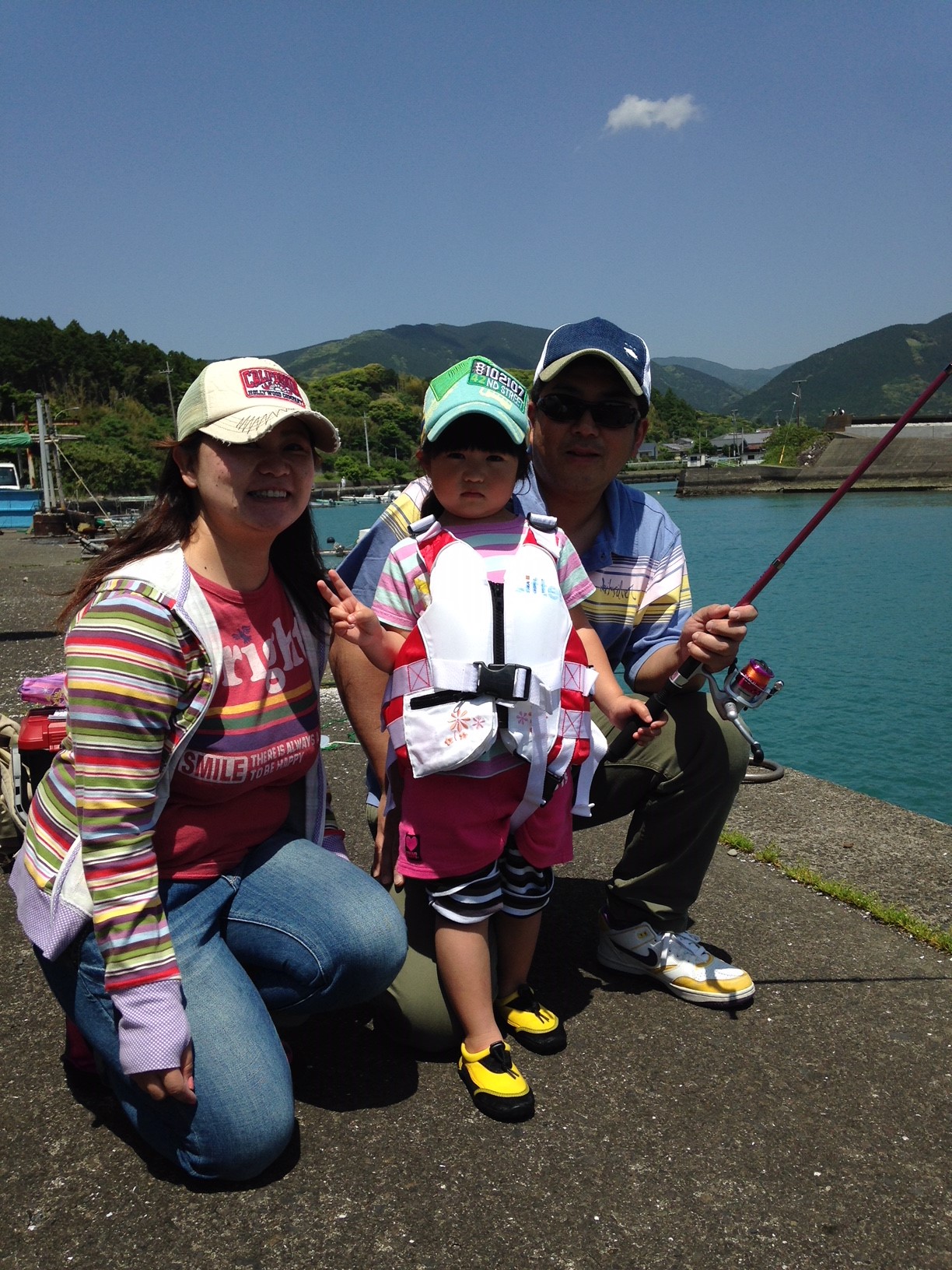 日本初の海中公園ちょい釣り体験レンタル竿で釣りデビュー