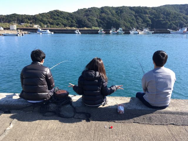 日本初の海中公園ちょい釣り体験レンタル竿で釣りデビュー