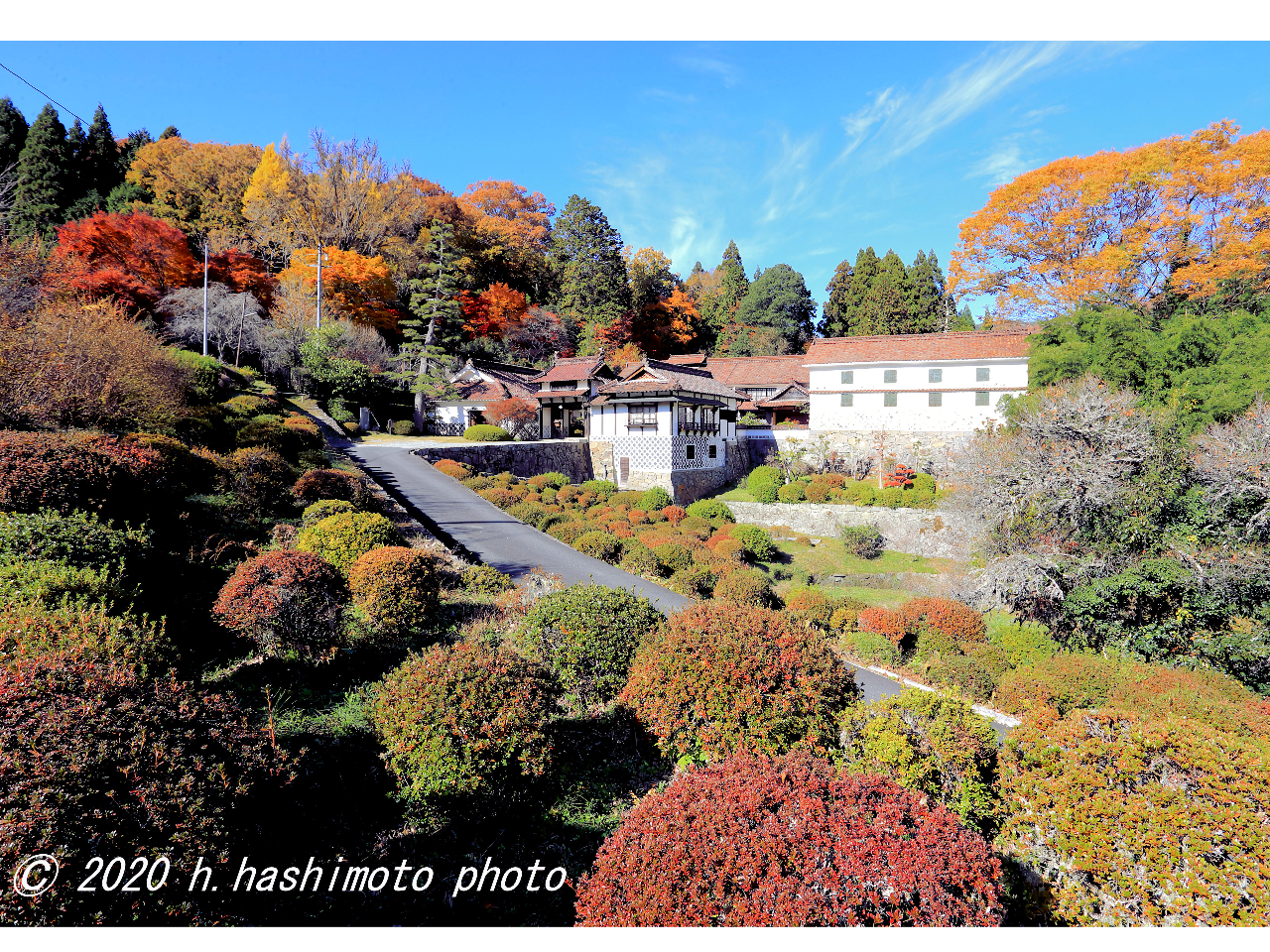 日本遺産 ジャパンレッド発祥の地 弁柄と銅の町備中吹屋 西江家住宅2020/11/15