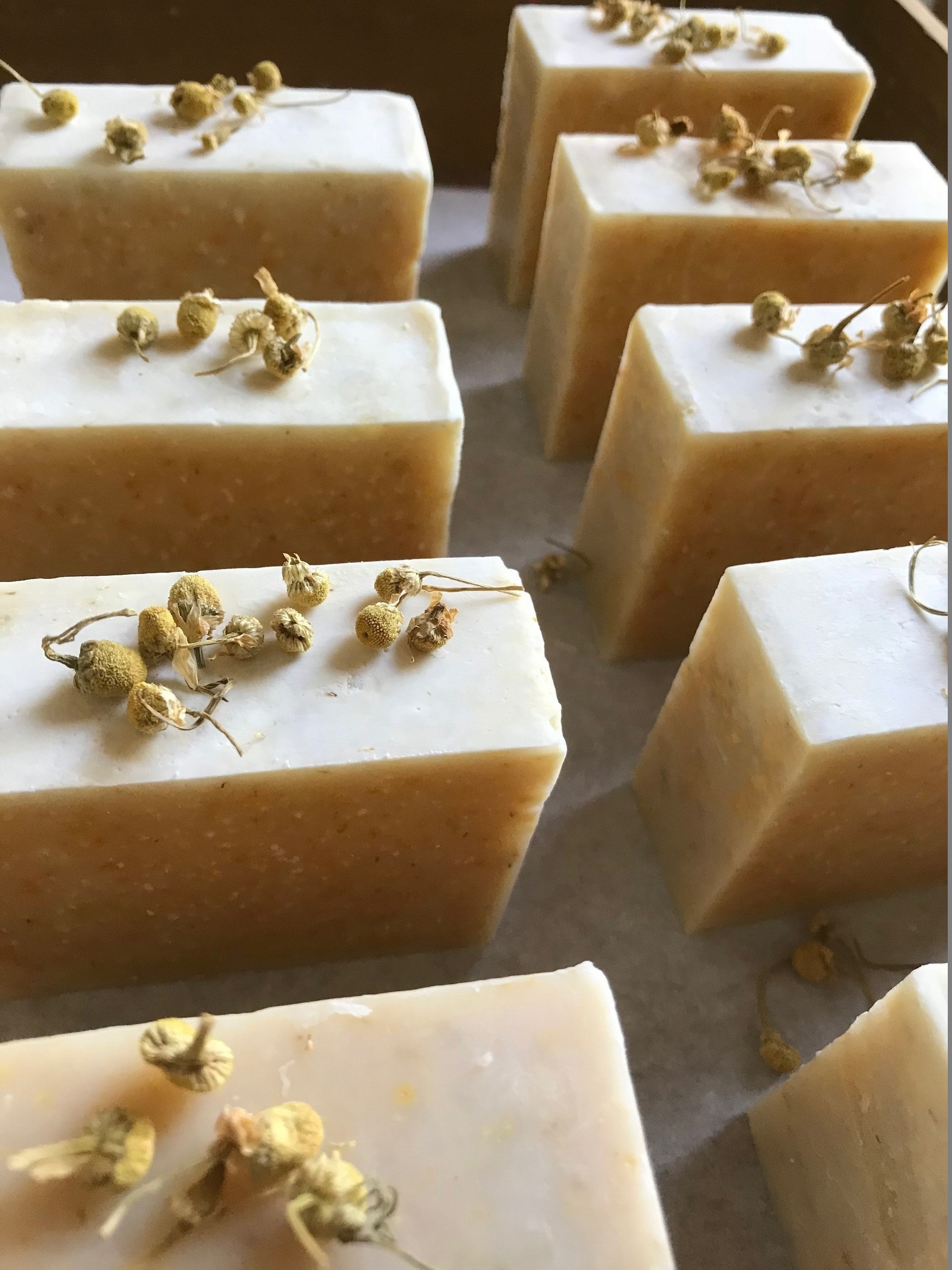 カモミール石けん