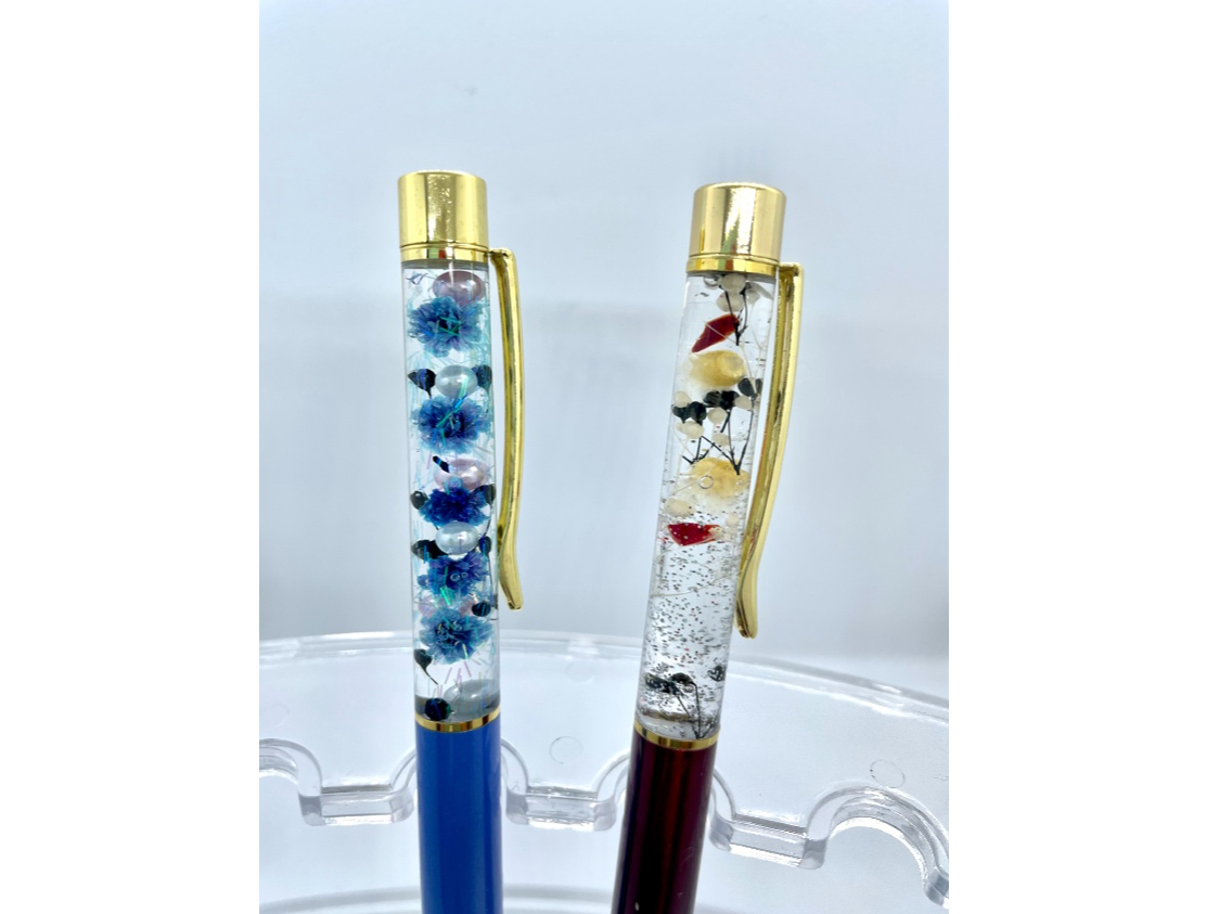 ハーバリウムボールペン2本】SNSでも大人気のハーバリウムボールペン
