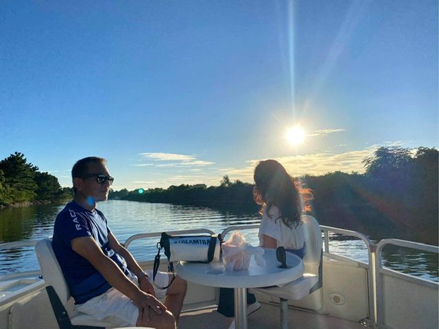 オプションでクルーズ船で浜名湖に