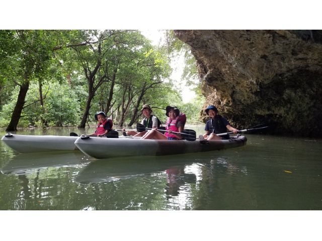 幻想的な景色の中、記念撮影!