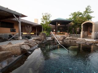 開放感ある露天風呂