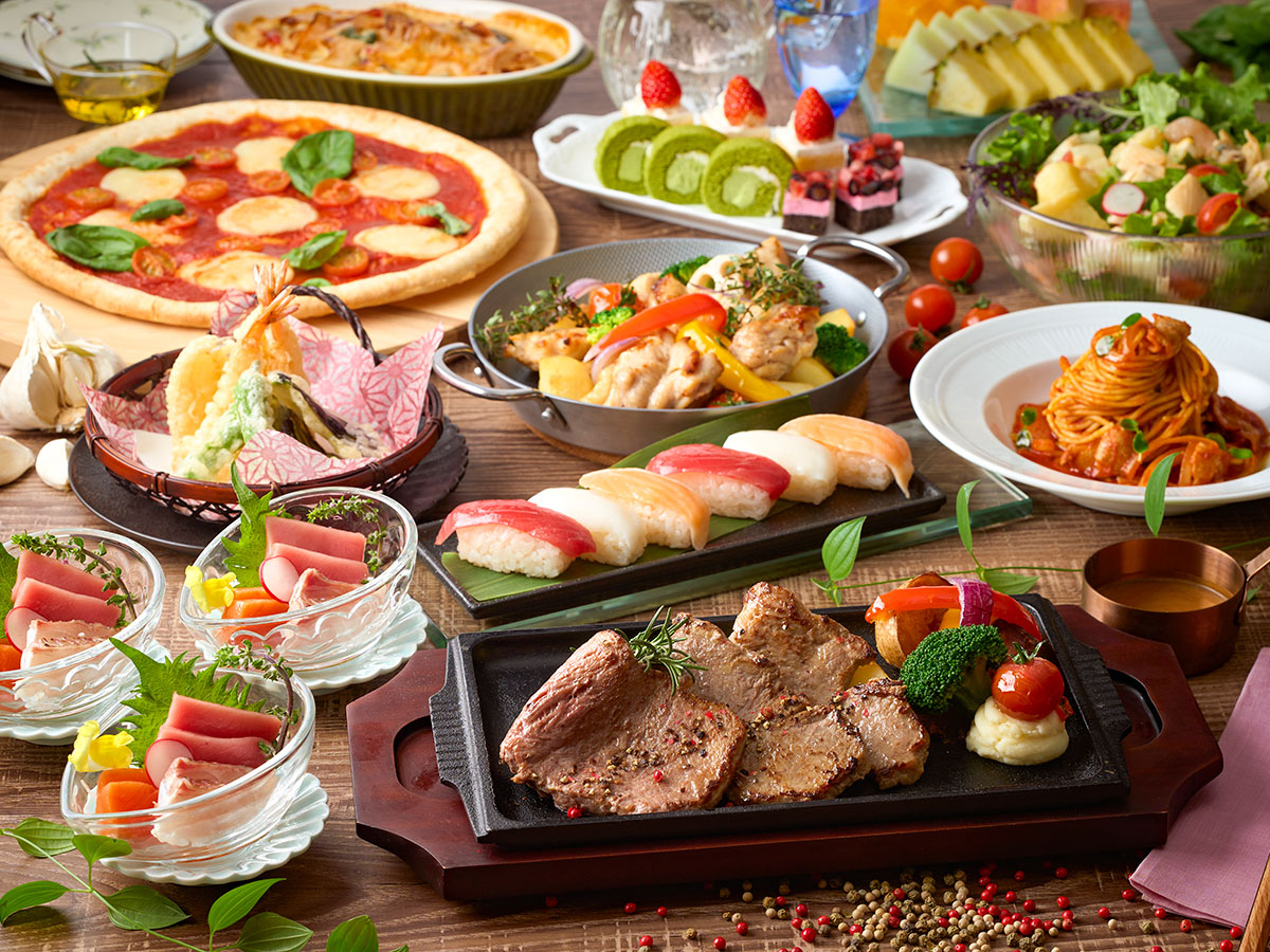 �o���G�e�B�L�x�Řa�m����葵�������j���[�������B���i�ɓV�Ղ�A���X�g�̃f�U�[�g�܂ł��p�ӂ��Ă���܂��B�I�Ԋy�������ڂ̃o�C�L���O���A�S�䂭�܂ł��y���݂���������