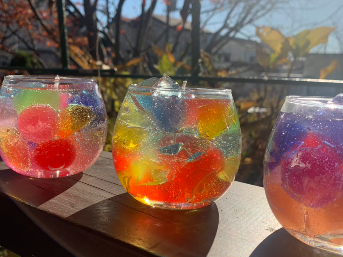 【野田市★カラージェル作成体験】古民家の落ち着いた空間で自分だけのキャンドルを作...