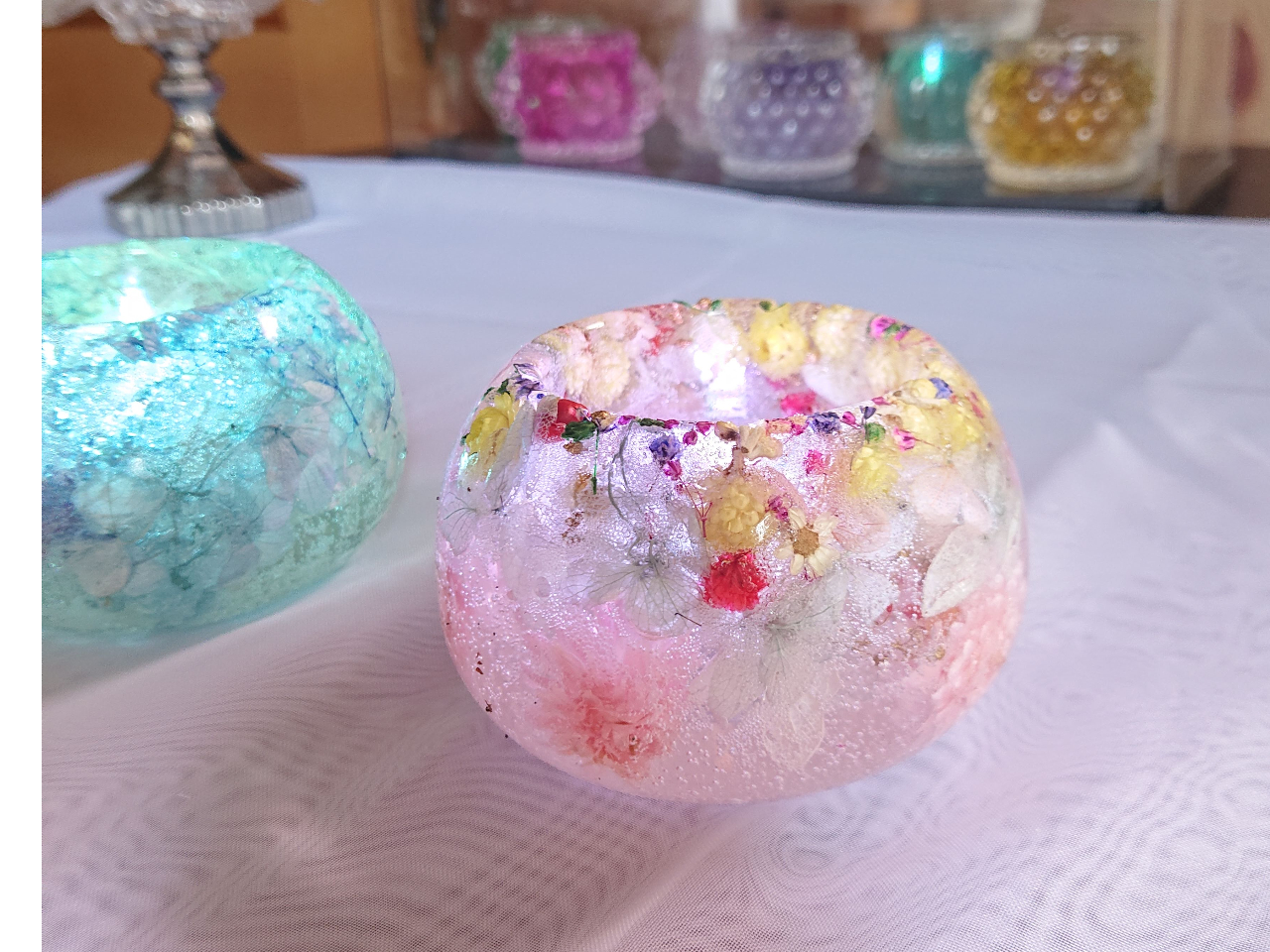 LEDボタニカルキャンドル