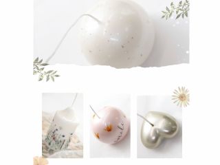 4つのルミ・グロッシーキャンドル