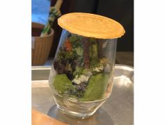 ■オリジナルデザート【コケパフェ】です。制作体験後のお楽しみ。