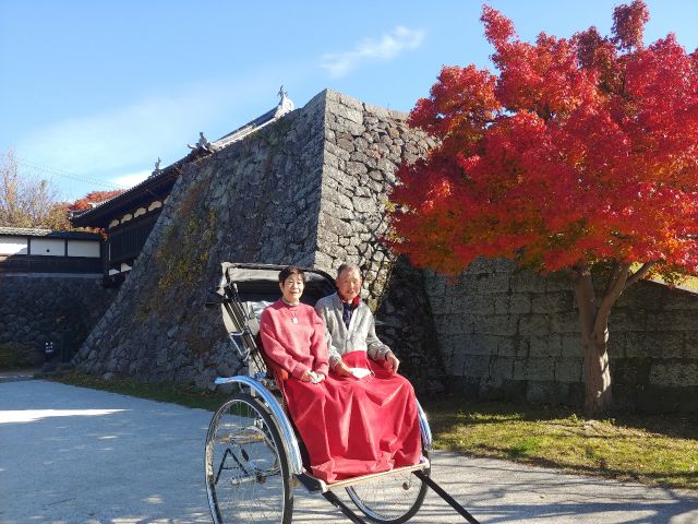 横から見た大手門