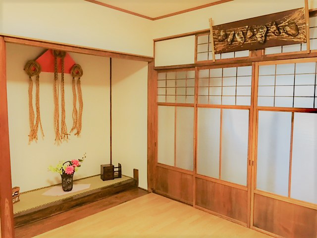 町家レンタルスペース*丸本屋内部