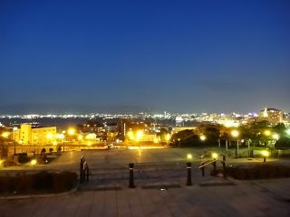 元町公園から見た函館市街の夜景