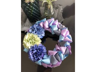 おしゃれなリース作り体験 リボンとお花でオリジナルのリースを作ろう インテリアやプレゼントに最適 体験時間約2時間半 Salon De Cocco じゃらん遊び体験