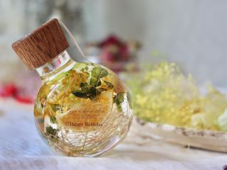 ハーバリウムネコボトル