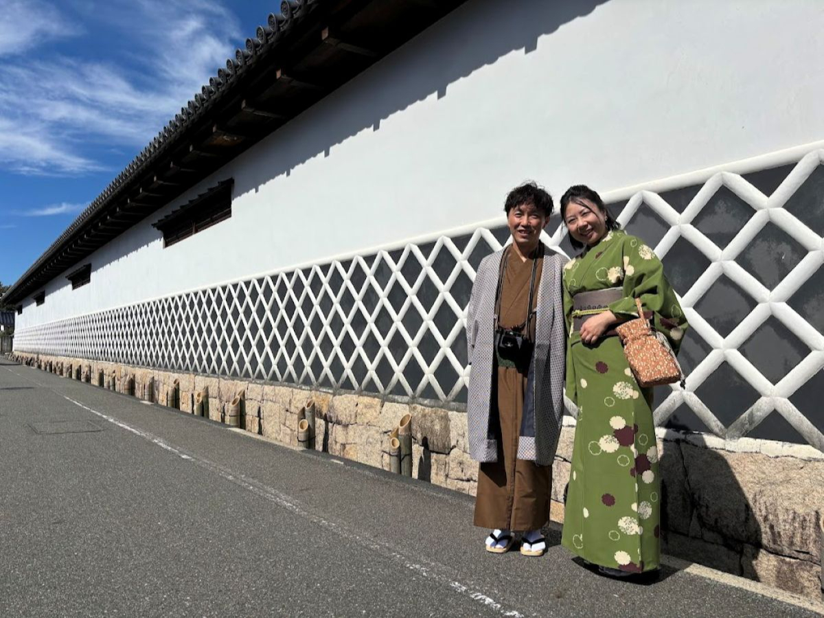 萩博物館の通りも 雰囲気が良いので、2人でゆっくり散策できます。