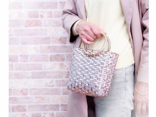 体験作品:ラウンドハンドルミニバッグ