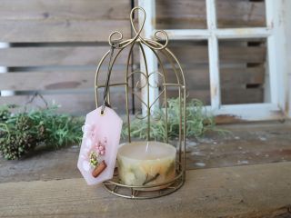 miniボタニカルキャンドル&アロマワックスサシェ2個セット!