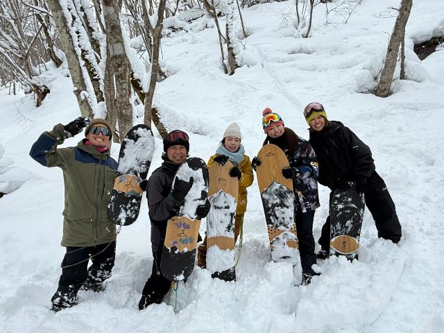 みんなが全力で楽しめる雪板コース