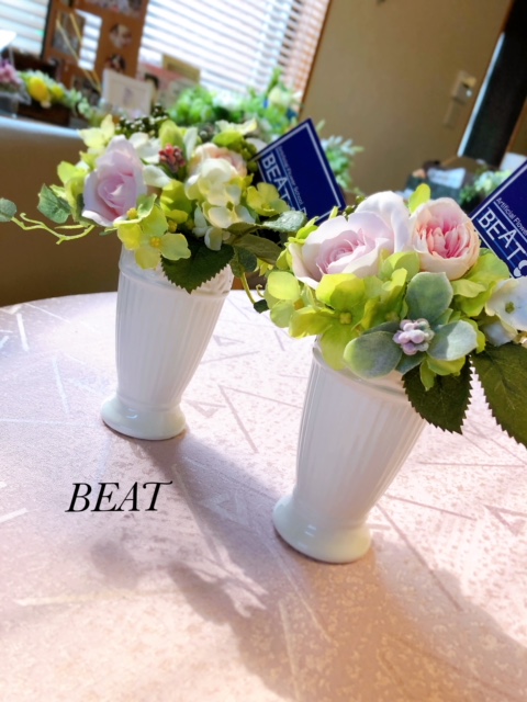 アーティフィシャルフラワー*アレンジメント体験レッスン《ティーセット付》【体験時...