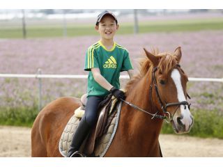 二人乗り 引き馬体験 小さなお子様と大人の方で楽しく一緒に乗馬 二人乗り 引き馬体験 小さなお子様と大人の方で楽しく一緒に乗馬