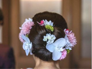 お花の追加も価格プラスで可能です