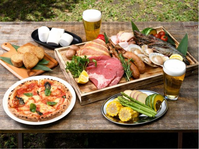 牛豚鶏の贅沢お肉3種BBQプラン!