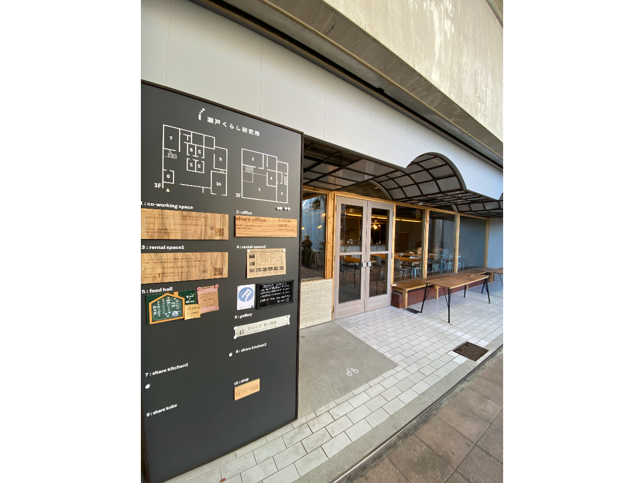 開催場所は、末広商店街の中にある 瀬戸くらし研究所の2階にある レンタルスペース2のお部屋となります。