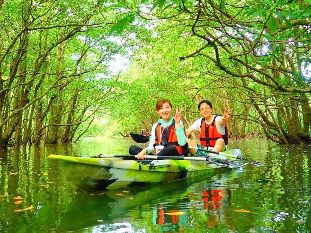 �}���O���[�u�̐X�𑆂��ł݂悤�`���\���J�k�[�c�A�[