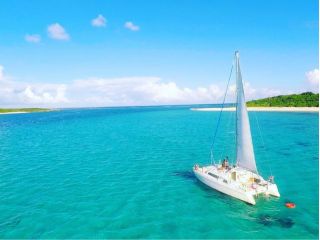 【西表島】地域共通クーポンOK!a21.パナリ島ヨットクルーズ+シュノーケリング(半日コース)【ツアー写真データ無料】