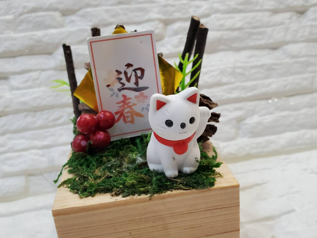 ねこのお遊びジオラマ