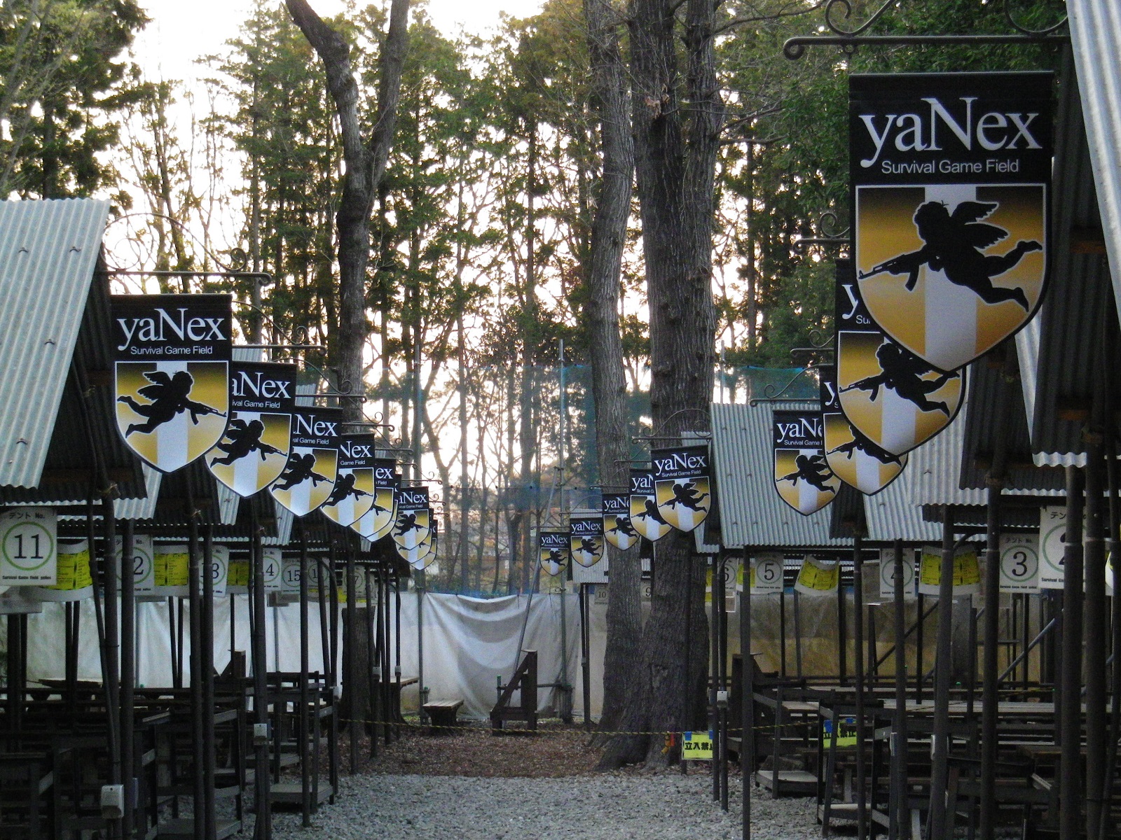 広々とした休憩エリア。最大200人収容可能。