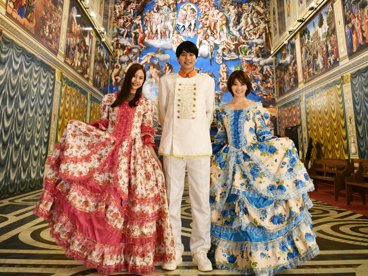 ミケランジェロ館』単館チケット － 名画とトリックの競演!? 圧巻の