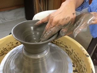 電動ろくろ体験