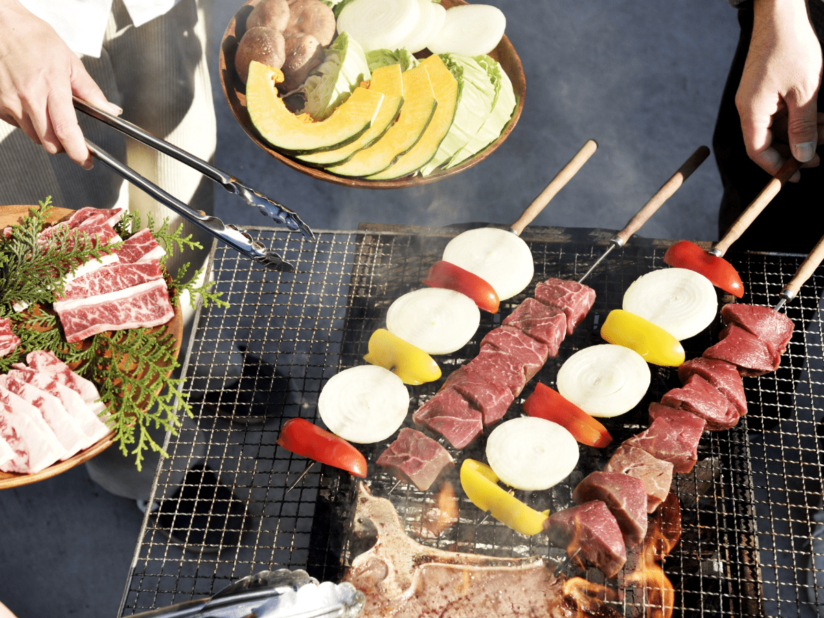 【東松山市/国分牧場】 手ぶらでBBQプラン 青空の下で国分牛を楽しもう!!