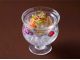 前菜:沖縄県産夜光貝と海の幸のマリネ シークヮーサー風味 野菜のマリネとマイクロハーブのコンポジション