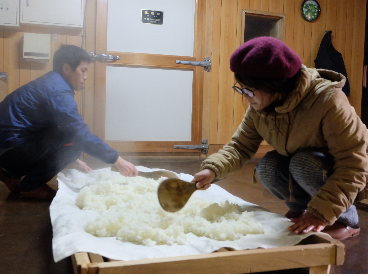 【1日コース】日本酒仕込み体験!発酵を見極める蔵人の仕事を体験