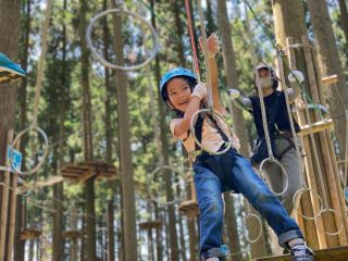 森の中で思いっきり遊ぼう!