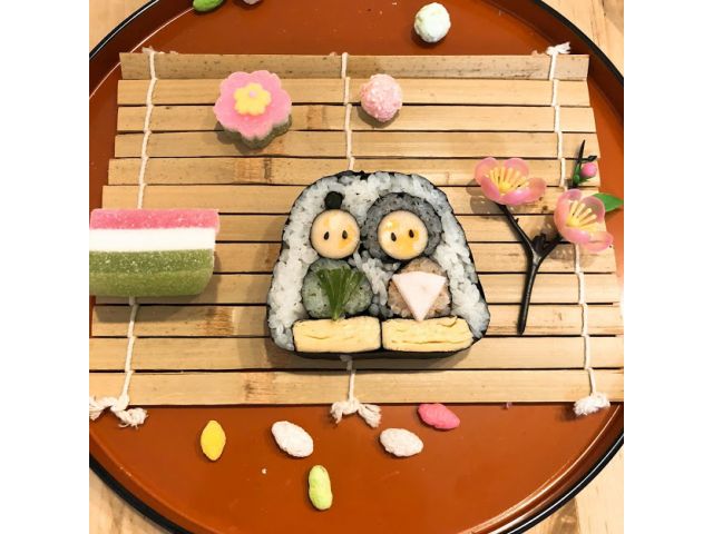 女性対象 ひな祭り デコ巻き寿司 Cookingstudio Colore じゃらん遊び体験 女性対象 ひな祭り デコ巻き寿司 Cookingstudio Colore じゃらん遊び体験