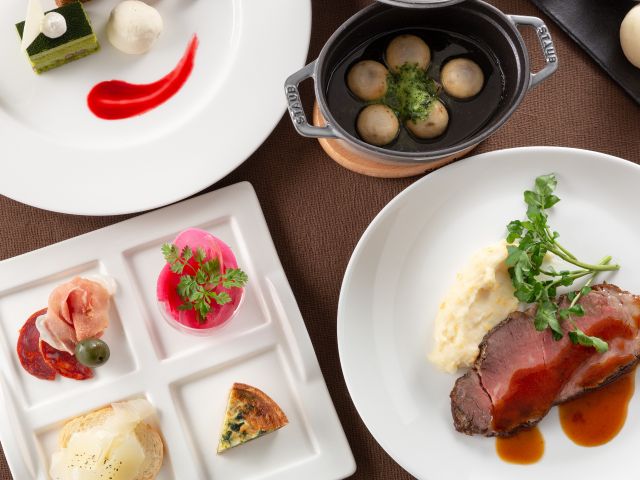 ローストビーフディナー 飲み放題2h付 前菜 魚料理 パスタ デザート 夏の美味しさを詰め込みました 渋谷東急reiホテル じゃらん遊び体験