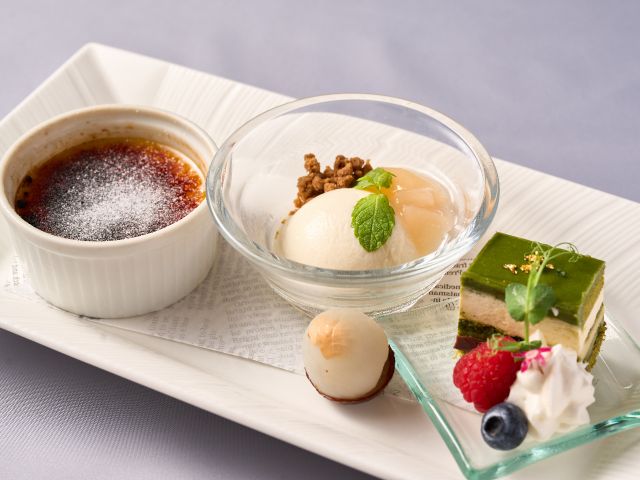 オプション:本日のデザート +600円(メニューイメージ)