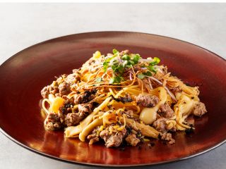 三種の白茸と挽肉 和出汁香るスパゲッティー(9/16〜9/30)※イメージ写真