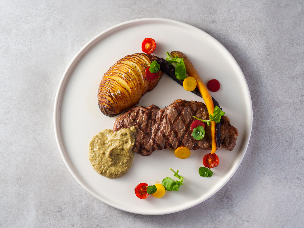 �T�[���C���X�e�[�L250g�@�n�b�Z���o�b�N�|�e�g�@�g�����t����g���i�[�g�\�[�X�@���C���[�W�ʐ^