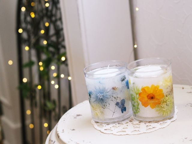 地域クーポン対応 お花が選べる クリアなボタニカルキャンドル作り Season じゃらん遊び体験 地域クーポン対応 お花が選べる クリアなボタニカルキャンドル作り Season じゃらん遊び体験